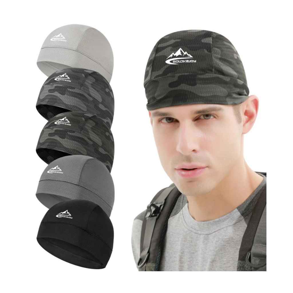 Touca Gorro Ciclismo Moto Protege O Capacete Do Suor