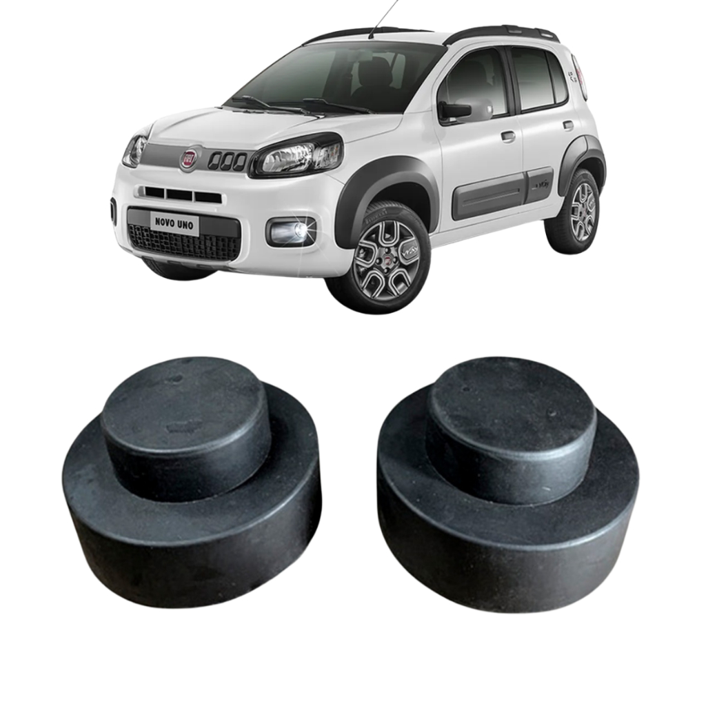 Novo Uno Todos Kit Calço de Mola Traseiro Para Elevar 37mm