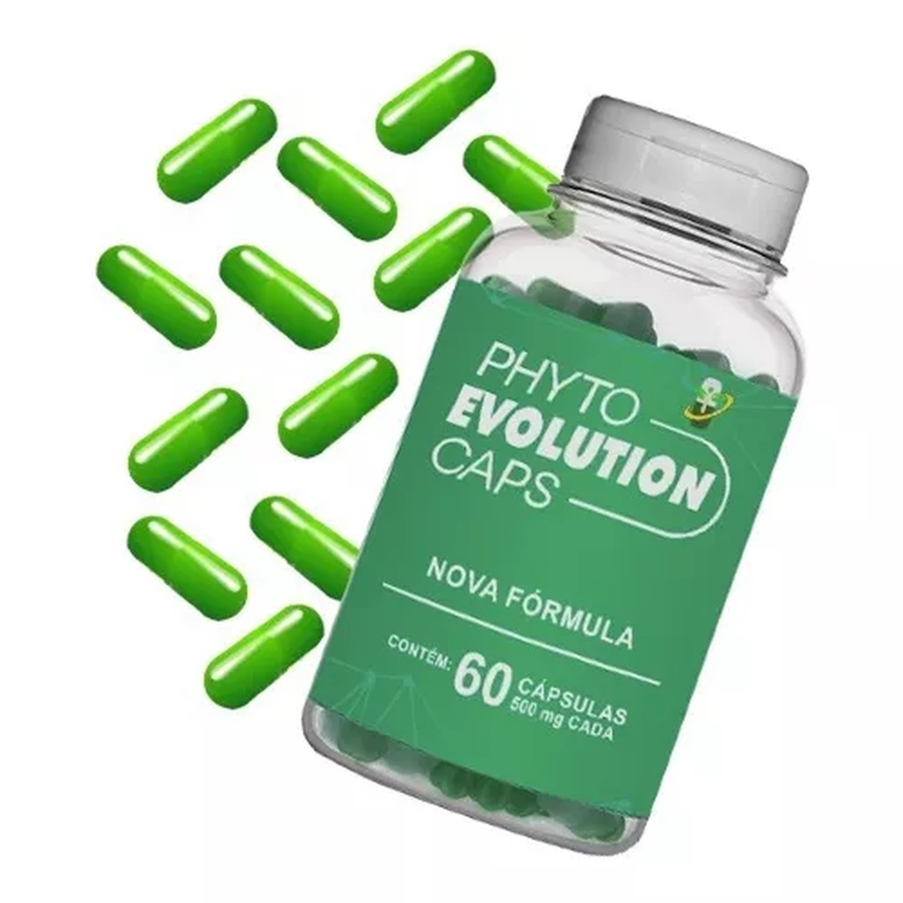 Phyto Evolution Caps De Um Power Na Sua Alimentação 3 Potes