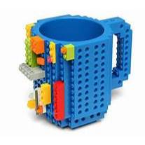 Caneca blocos de plástico monta monta.