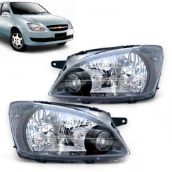 Farol Corsa Classic 2011 2012 2013 2014 2015 2016 Máscara Negra