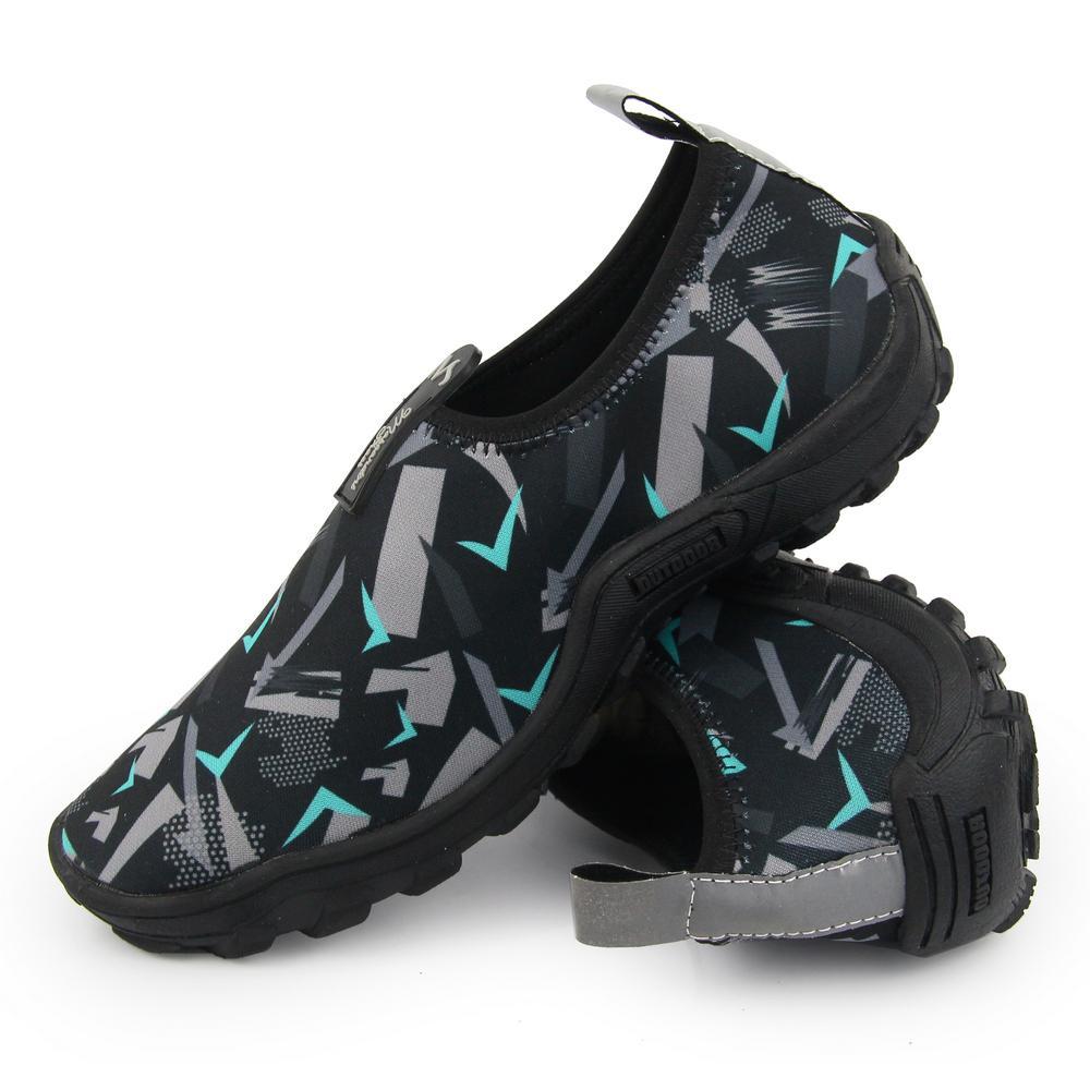 Sapatilha Aquático De Neoprene Tênis Meia Híbrido Sola Antiderrapante Confortável