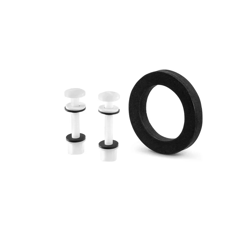 Kit Anel + Parafuso Vedação Plano Caixa Acoplada Roca Celite