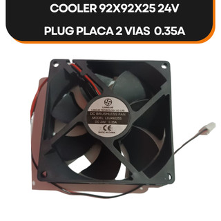 Cooler MicroVentilador Maquina Inversora De Solda Ventoinha fan Rolamento 92x92x25mm 24v 90mm 9x9