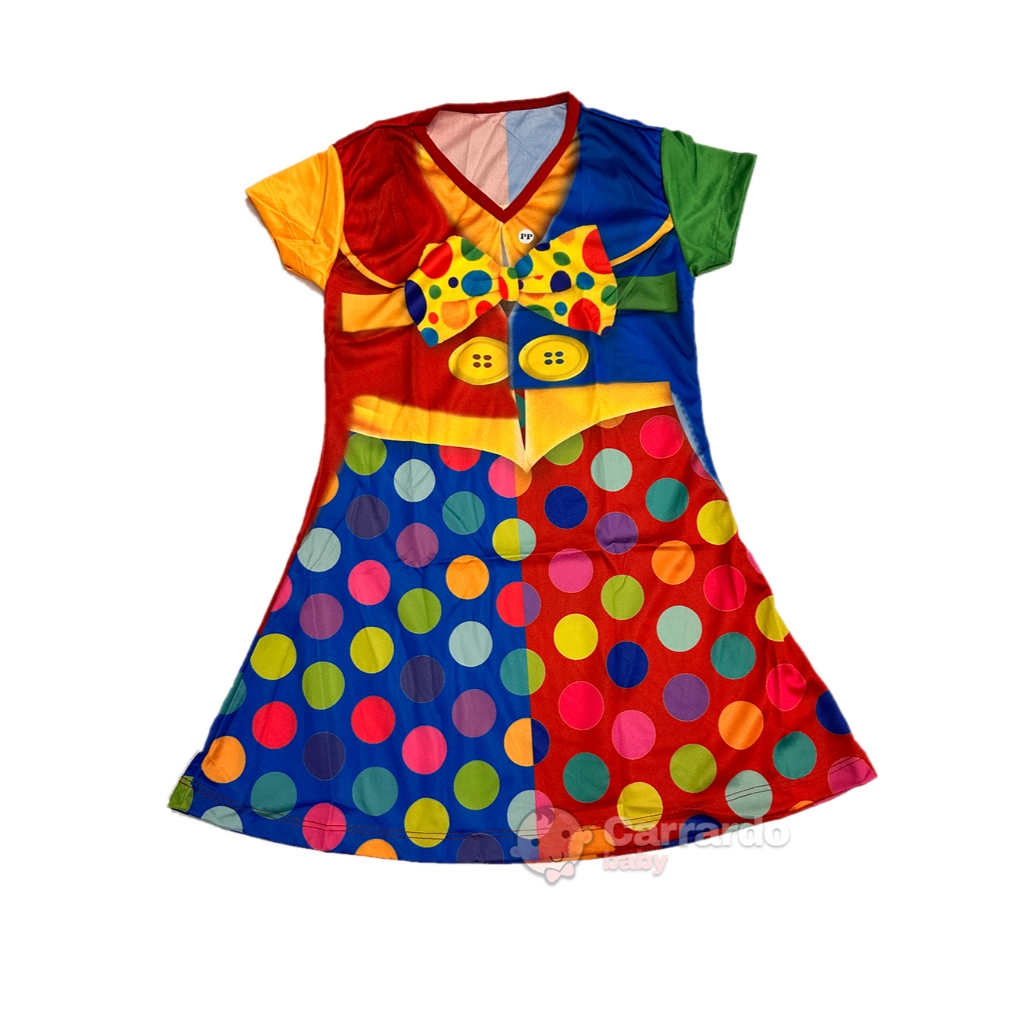 Fantasia Palhacinha Infantil Feminina