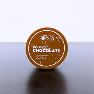 Pó Facial Chocolate Isis Make up em Oferta na Shopee