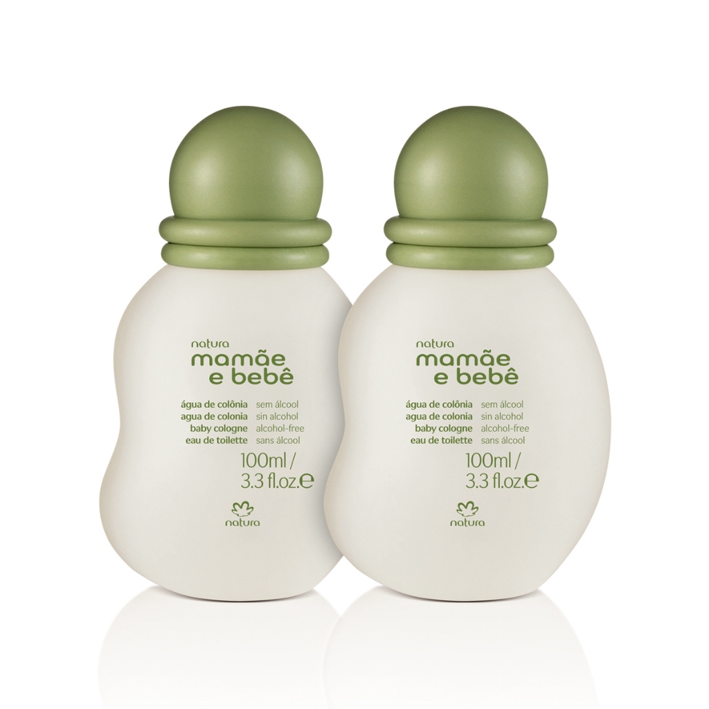 Kit Água de Colônia Mamãe e Bebê 100ml cada (2 unidades) - Natura