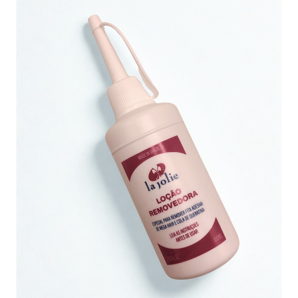 Loção Removedora de Mega Hair de Queratina La Jolie 100ml em Oferta na Shopee