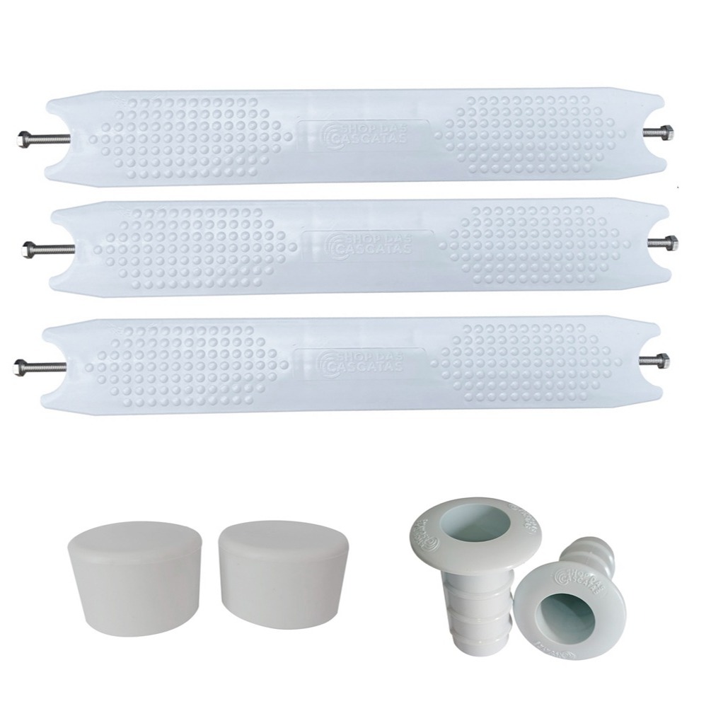 Kit Abs 03 Degraus + Chumbador + Borracha P/ Escada Piscina Adicionar aos favoritos