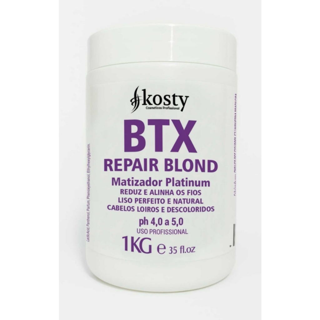 BTX BOTOX MATIZADOR HIDRATANTE 1KG KOSTY