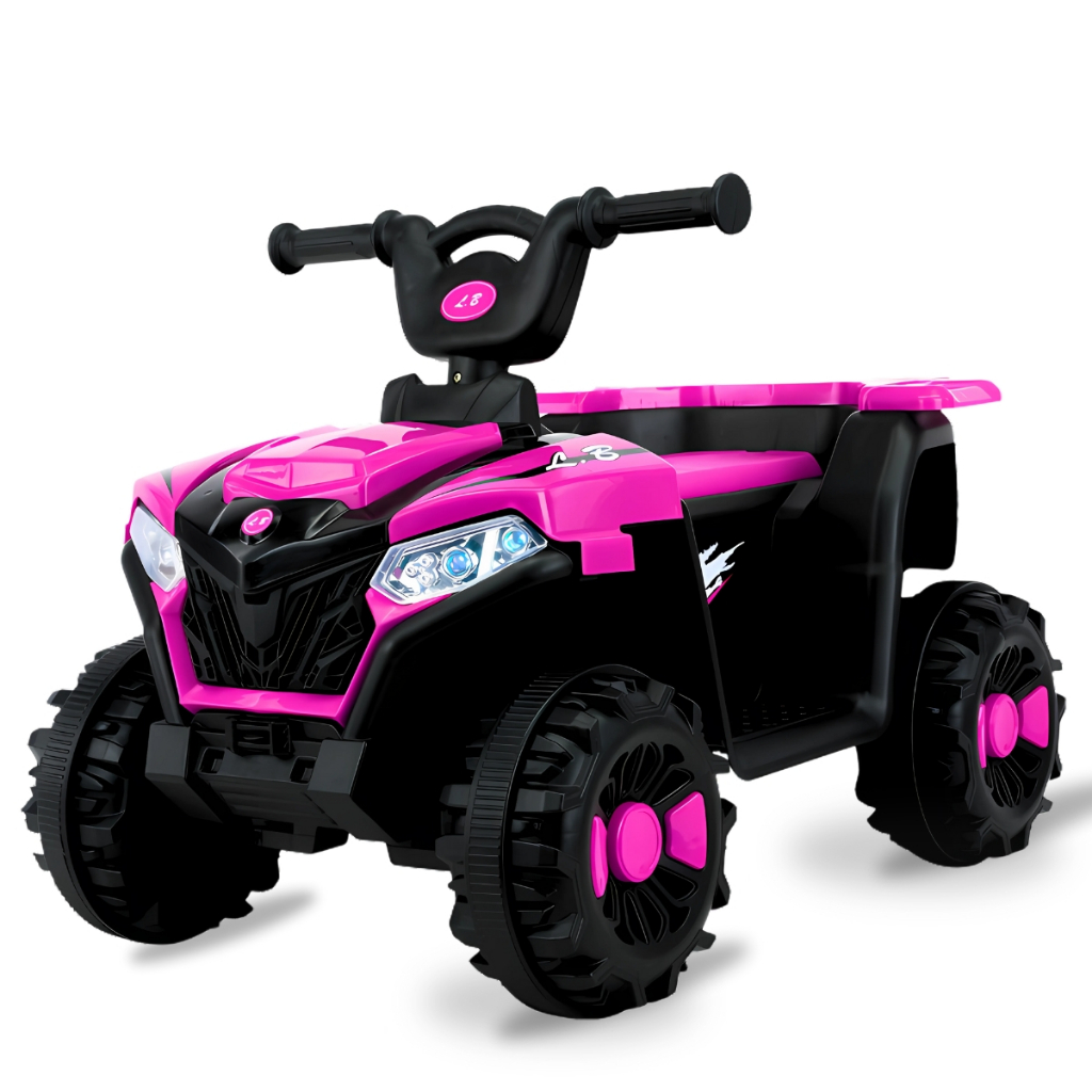 Mini Quadriciclo Elétrico Infantil Bateria 6V Luz e Música Brinq Kids