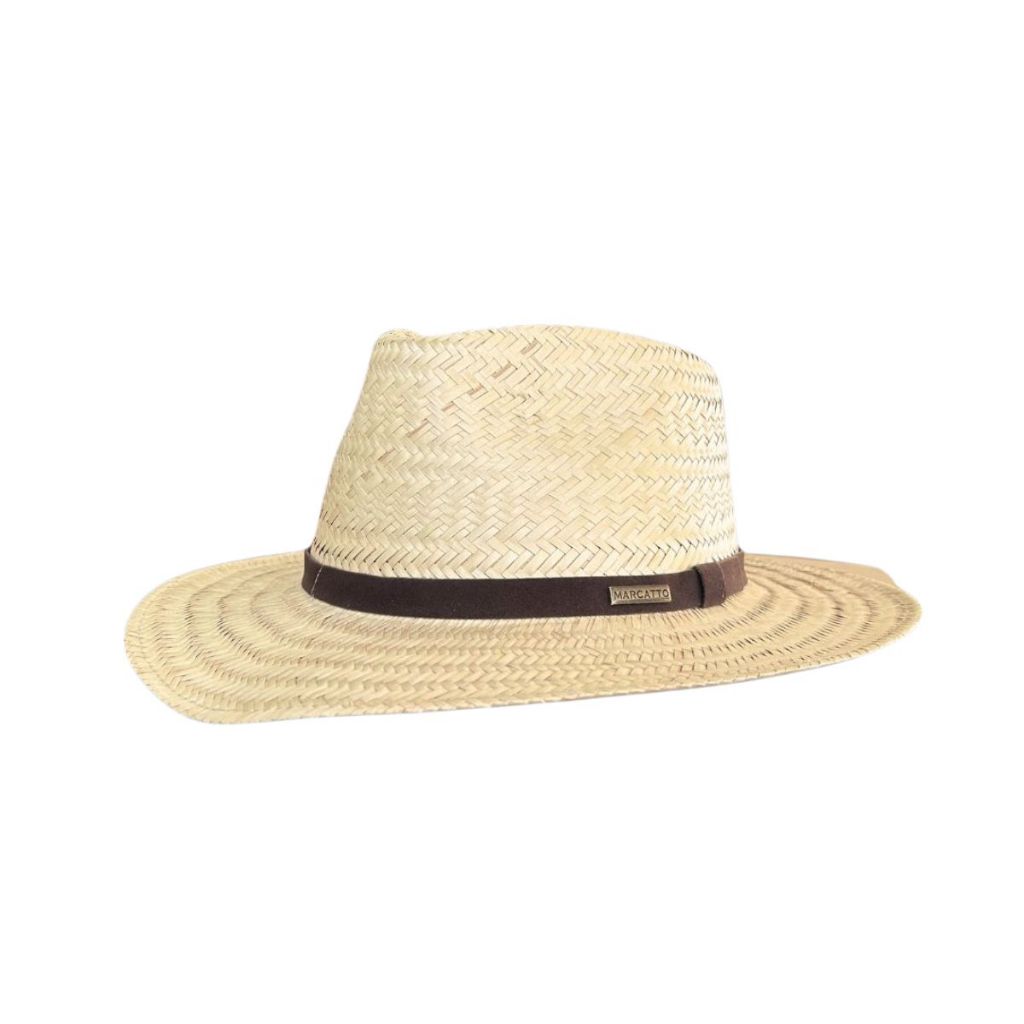 Chapéu Outback Em Palha Ruby Marcatto 15990
