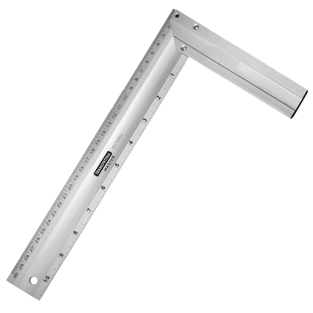Esquadro 12" 300mm Tramontina Master em Alumínio 43171/012 em Oferta na Shopee
