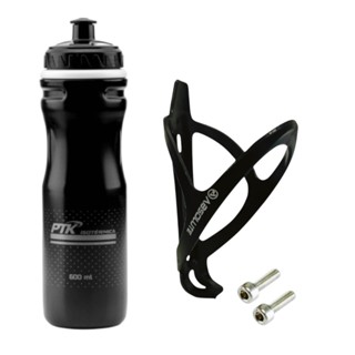 Caramanhola Garrafa de Agua para bike Garrafinha Squeeze com Suporte para exercicios em Oferta na Shopee