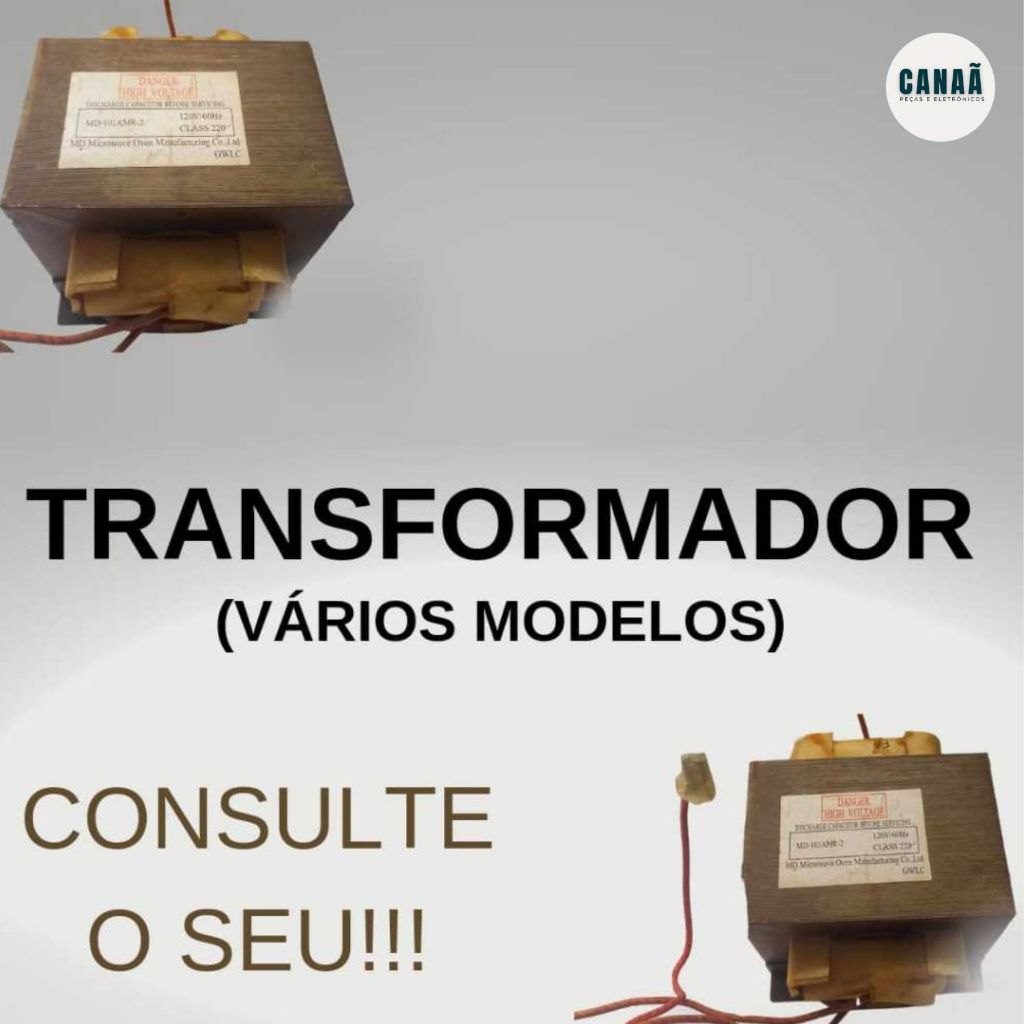 Transformadores de Micro-ondas - Vários Modelos (Consulte a descrição dos Produtos) em Oferta na Shopee
