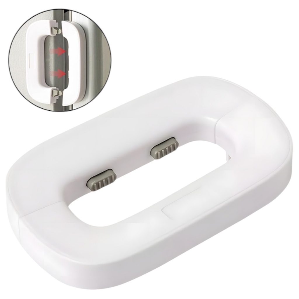 Trava De Segurança Com Botões Para Portas Geladeira Armários em Oferta na Shopee