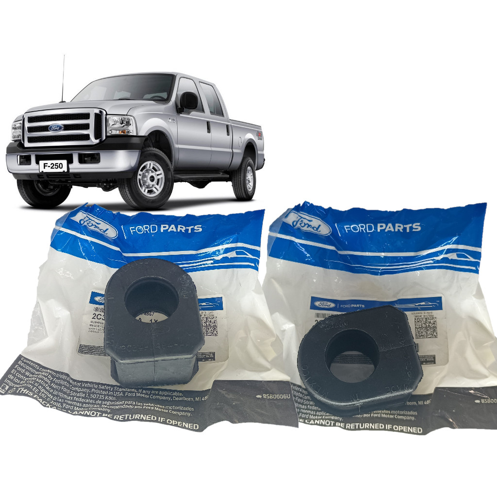 Par Buchas Barra Estabilizadora Dianteira Ford F250 4x4 2006/2012 Original