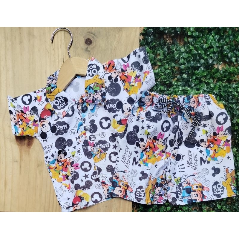 conjunto Mauricinho mikey em Oferta na Shopee