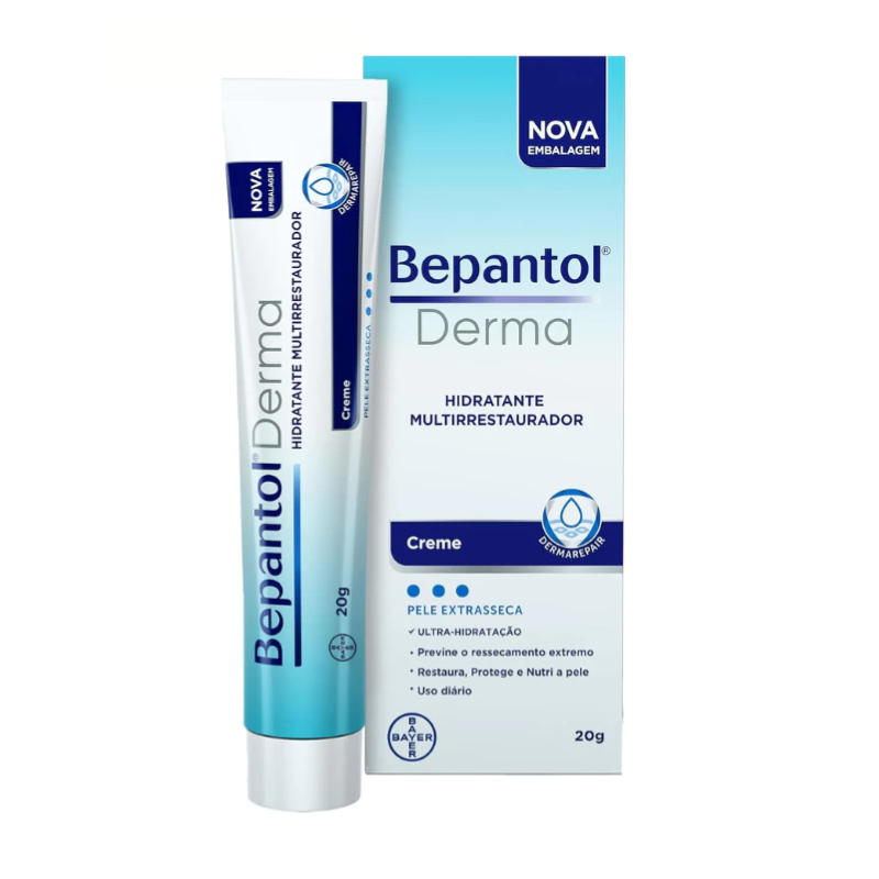 Bepantol Derma Hidratante Multirrestaurador, para Pele Seca e Extrasseca - 20g