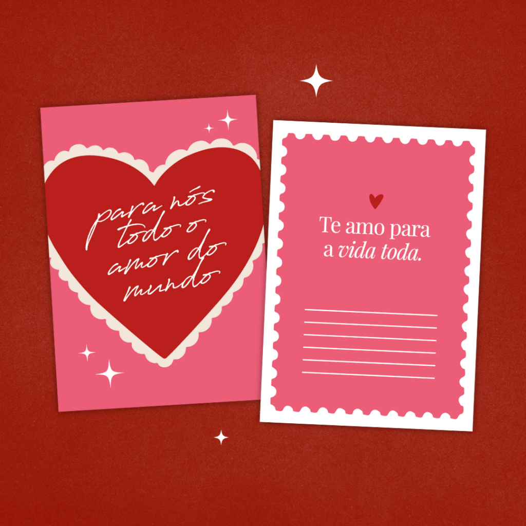CARTÃO DO DIA DOS NAMORADOS IN LOVE