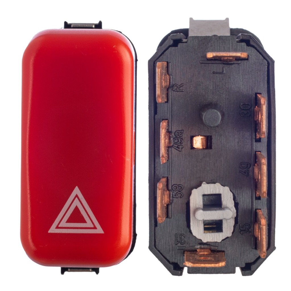 BOTÃO INTERRUPTOR DE PISCA ALERTA 12V MERCEDES 1988/ TODOS em Oferta na Shopee