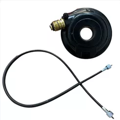 Kit Cabo De Velocimetro + Engrenagem Completa Caracol Ybr 125 Factor Ed 09/16