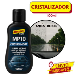 Cristalizador Limpa Vidros Repelente De Água Uso Automotivo Doméstico - 100ml
