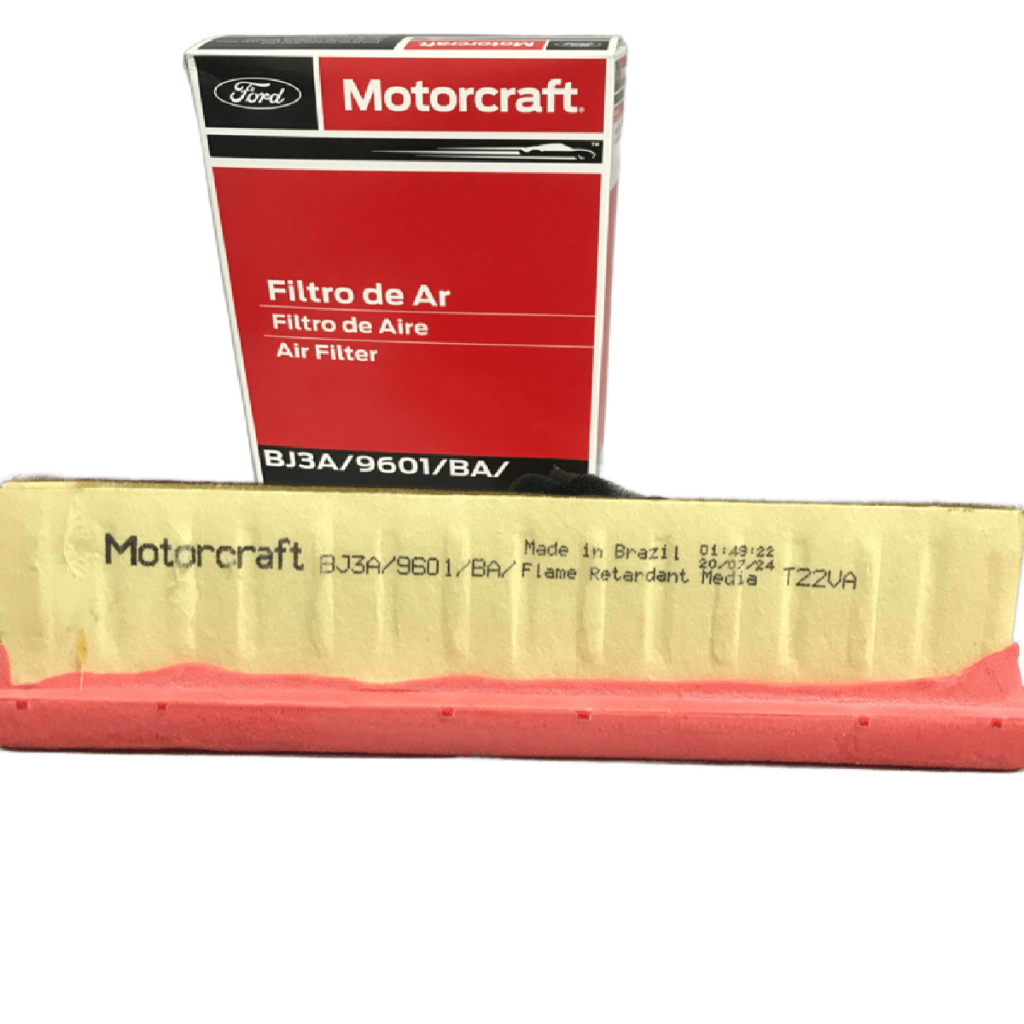 Detalhes do Filtro Ar Motor Ford Fiesta Street e Courier Original Motorcraft - BJ3A9601BA