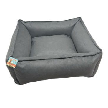 Cama Caminha Pet Suede Enchimento Siliconado e Zíper Removível Cama Cachorro Gato Frio Inverno