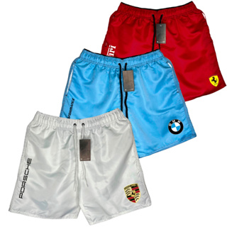 Kit 3 Bermuda Mauricinho Tactel Basquete Fe_rar.ri/B.M-W/Pors_che - Esportivo Ideal para Academia em Oferta na Shopee