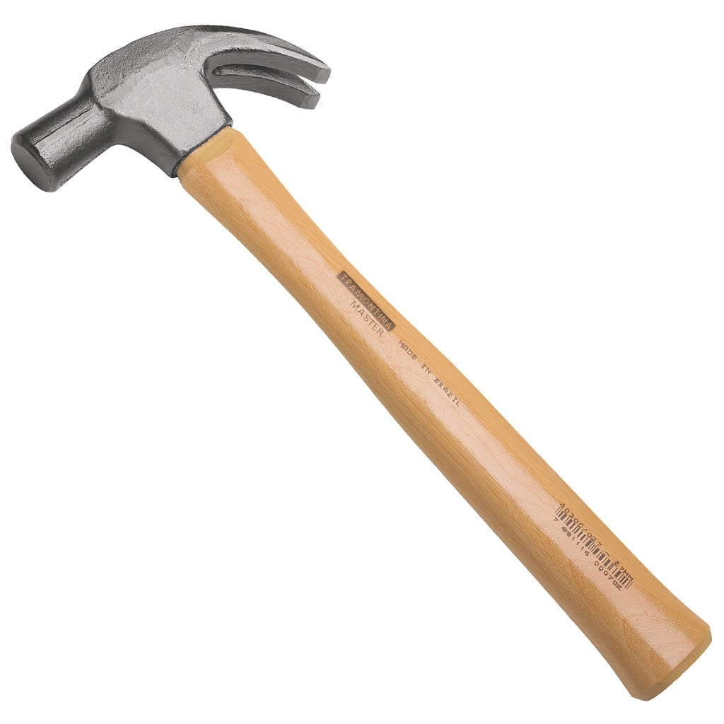 Martelo Unha 29mm Tramontina Master Cabo de Madeira 40370/029 em Oferta na Shopee