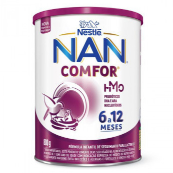 Fórmula Infantil NAN Comfor HMO de 6 a 12 meses 800g