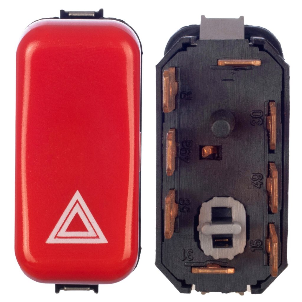BOTÃO INTERRUPTOR DE PISCA ALERTA 24V MERCEDES 1988/ TODOS em Oferta na Shopee
