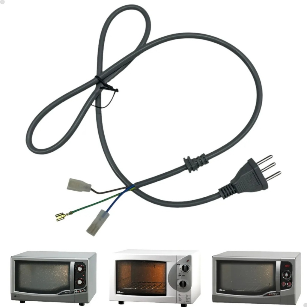 Cabo Elétrico Para Forno Elétrico Fischer 127v