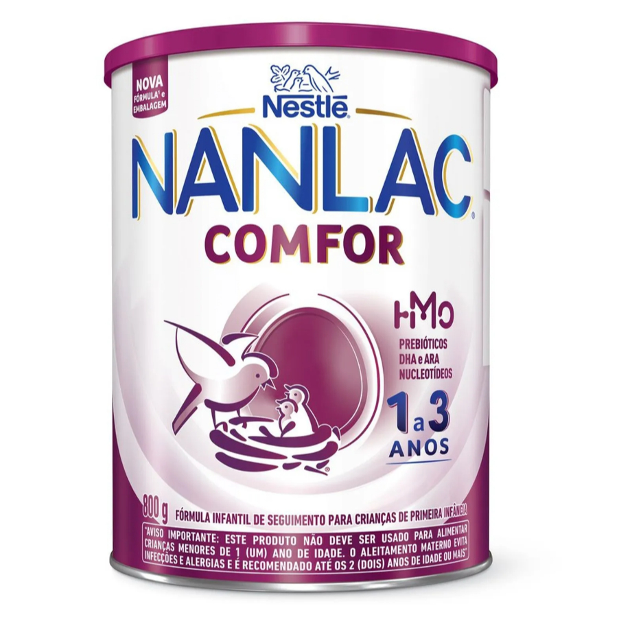 Fórmula Infantil Nanlac Comfor 1 a 3 anos