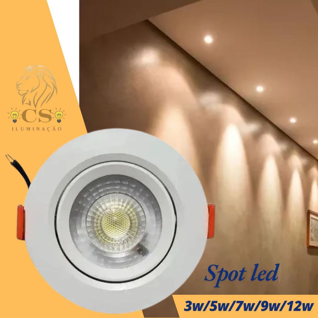 Spot 12w Led: Guia Completo e Onde Comprar | BuscaProdutos