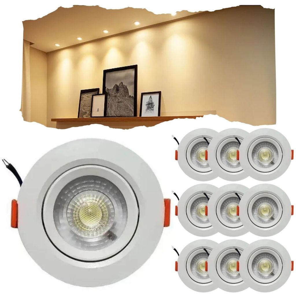 Spot 12w Redondo: Onde Comprar | BuscaProdutos