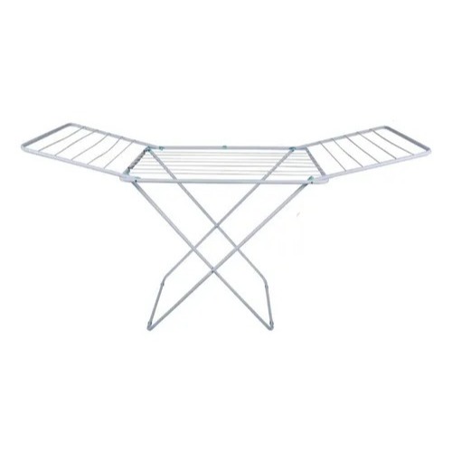 Varal De Chão Mor 174cm Grande Resistente 25kg Roupas Cor Branco em Oferta na Shopee