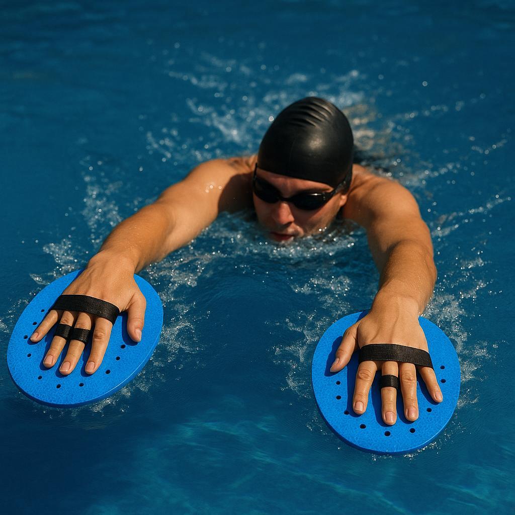 Palmar Flutuante Natação Piscina Hidroginastica Eva Flutuador 21,7CM X 19,5CM X 10MM