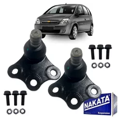 Par Pivô Suspensão Dianteiro Nakata Gm Meriva 2003 2012