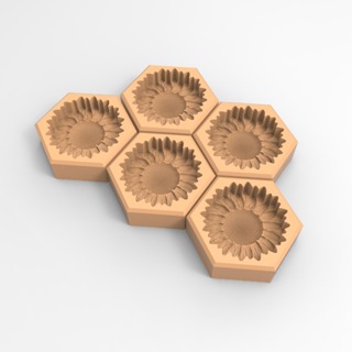 Molde de Silicone Girassol Alto 5 UND | Vela | Lembrancinha | Sabonetes Artesanais em Oferta na Shopee