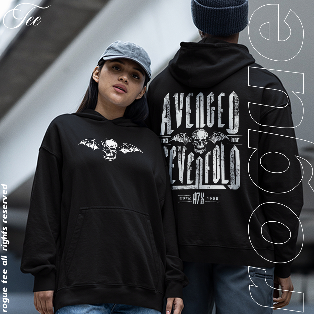 Moletom Canguru Blusa De Frio Avenged Sevenfold A7X Heavy Metal Caveira