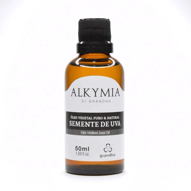 Óleo Vegetal de Semente de Uva Grandha 50 ml em Oferta na Shopee