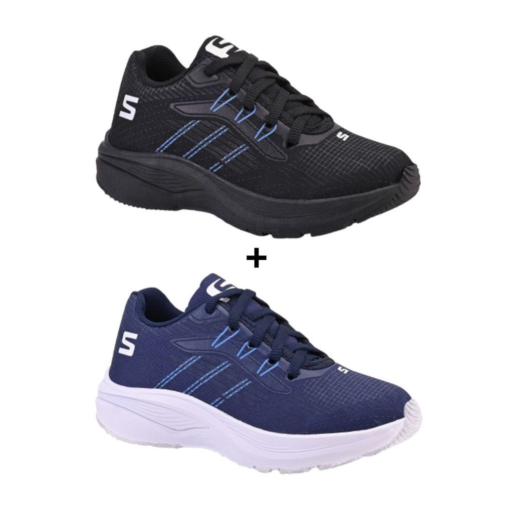 Kit Tênis Infantil Menino e Menina Leve Passeio Escola Casual  Leve, Super Confortável em Oferta na Shopee