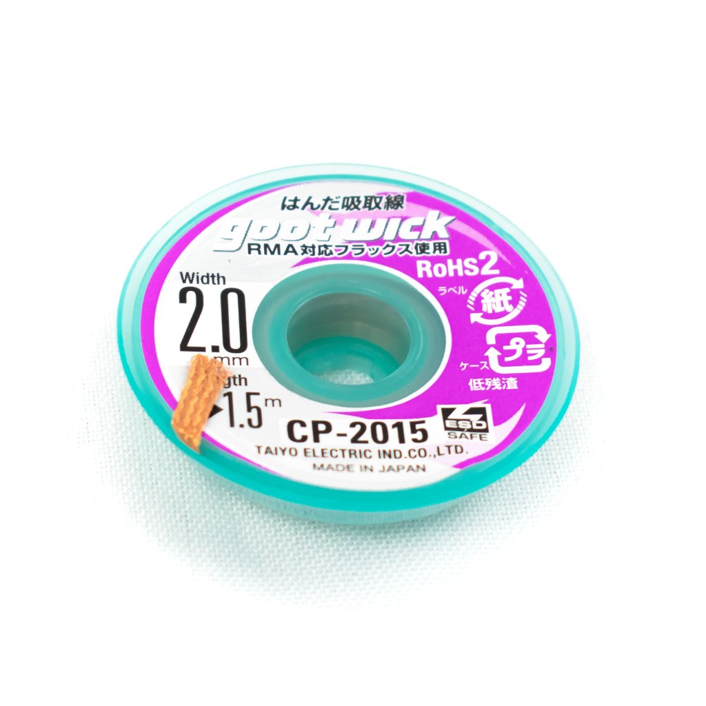 Malha Dessoldadora 1.5mm 2mm 3mm 1,5m Goot Wick