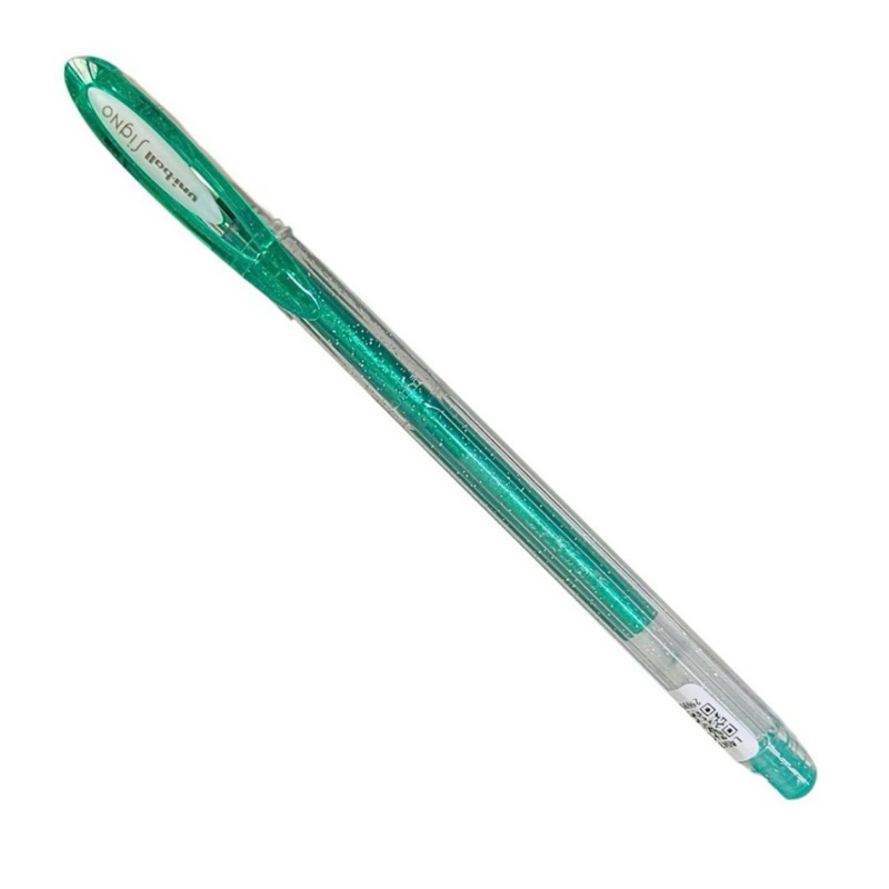 Caneta UniBall Signo Gel Glitter Verde