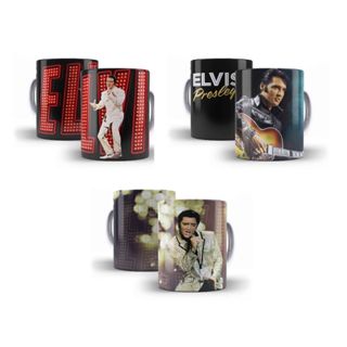 Caneca Porcelana Elvis Presley Diversos Modelos Pode Personalizar com Nome em Oferta na Shopee