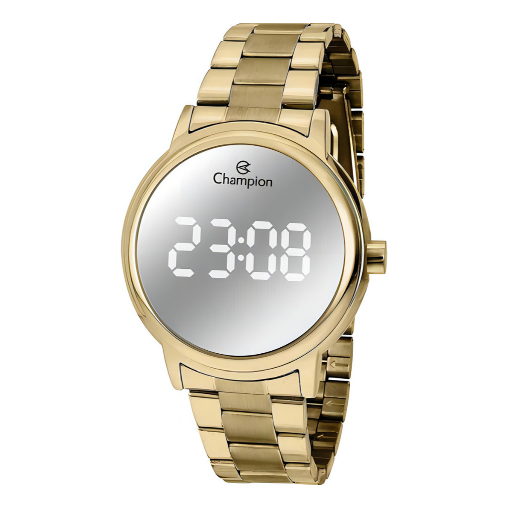 Relógio Feminino Champion Digital Ch40115B - Dourado - Watches