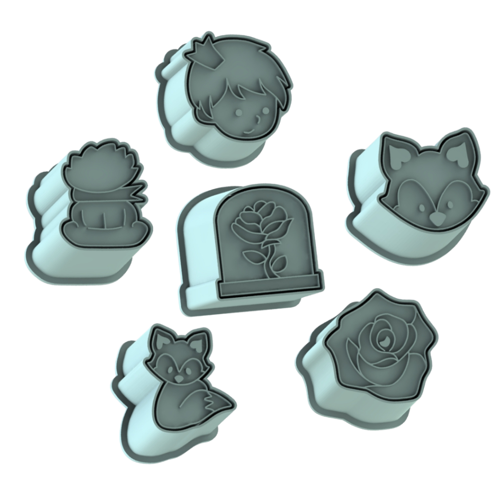 Ejetor e modelador de Docinhos e Doces O Pequeno Príncipe em Oferta na Shopee