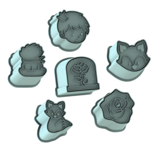 Ejetor e modelador de Docinhos e Doces O Pequeno Príncipe em Oferta na Shopee